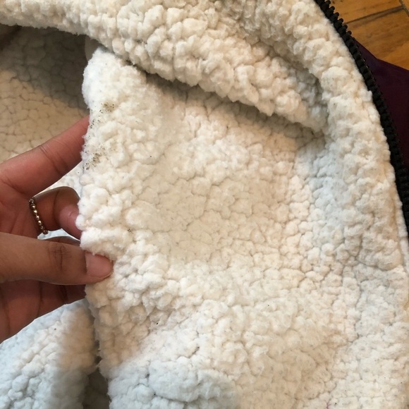 Victoria’s Secret PINK Sherpa anorak rain jacket size small - Picture 7 of 8